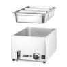 Bain-Marie mit Ablasshahn - 3 GN 1/3 - HENDI