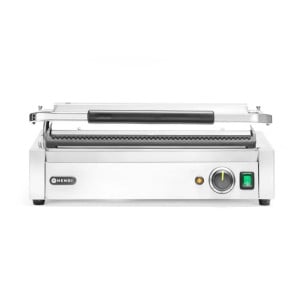 Grillkontakt Panini XL - Gerillte Platte - HENDI