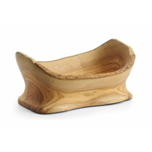 Bol Décoratif en Bois D’Olivier - 365 x 200 mm - HENDI
