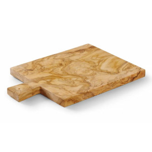 Servierbrett aus Olivenholz - 340 x 230 mm -
