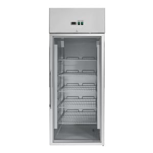 Positive Glas-Kühlschrank 650 L Umluftkühlung