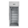 Positive Glas-Kühlschrank 650 L Umluftkühlung