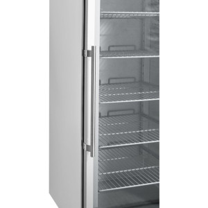 Positive Glass Door Refrigerated Cabinet 650 L Ventilated Cooling