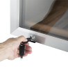 Weinkeller Bi-Zone Serie G Edelstahl 320 L - Polar