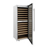 Weinkeller Bi-Zone Serie G Edelstahl 320 L - Polar