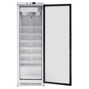 Gefrierschrank 400 L mit Glastür Umluftkühlung -18/-22°C