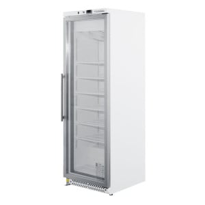 Gefrierschrank 400 L mit Glastür Umluftkühlung -18/-22°C