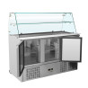 Saladette Kühlschrank 3 Türen - 368 L - Dynasteel