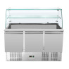 Saladette Kühlschrank 3 Türen - 368 L - Dynasteel