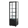 Kühlvitrine - Gebogene Tür - Schwarze Serie C 235 L