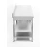 Table inox professionnelle Dynasteel : robustesse et praticité