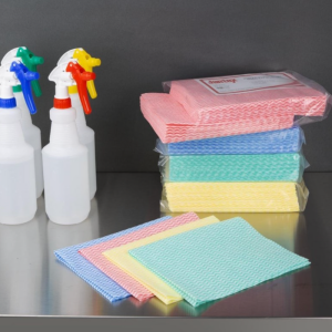 Sehr strapazierfähiges Vlies Rot - Packung mit 25
