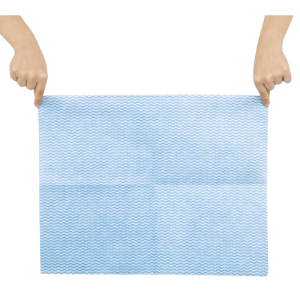 Sehr widerstandsfähige Vliestücher Blau - Packung mit 25
