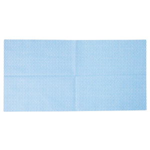 Blaue Reinigungstücher für das Badezimmer - Set von 50