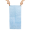 Blaue Reinigungstücher für das Badezimmer - Set von 50