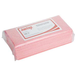 Rotes Badezimmer-Reinigungstuch - Set von 50
