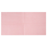 Chiffon de Nettoyage Salle de Bain Rouge - Lot de 50