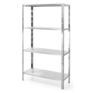 4-Level Storage Racks 1000 x 400 mm - HENDI