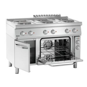 Elektrischer Herd 6 Flammen - Serie 700