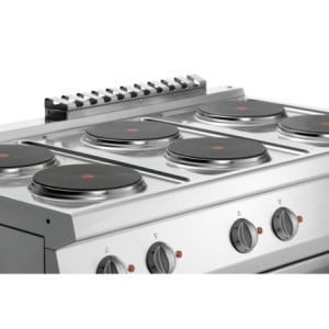Elektrischer Herd 6 Flammen - Serie 700