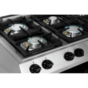 Gasherd mit 4 Brennern - Serie 700