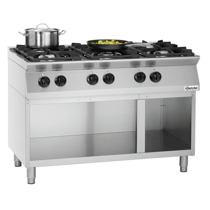 Gasherd mit 6 Brennern - Serie 700