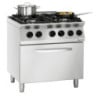 Gasherd mit 4 Brennern - Serie 700