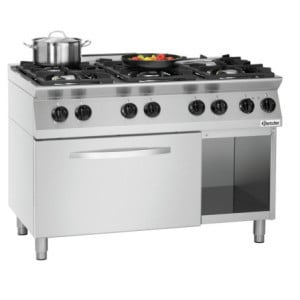 Gasherd mit 6 Brennern - Serie 700