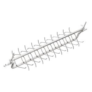 Bratspieß für Braten - 8 bis 12 Hühner