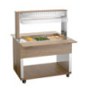 Chariot Buffet Chaud - 3 x GN 1/1