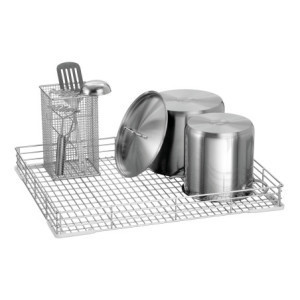 Casier Universel pour Lave-Vaisselle à Plateaux - 65,5 x 55 cm - Bartscher
