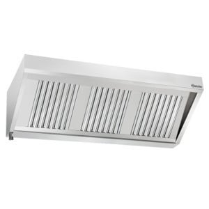 Wall-Mounted Hood with Lighting - L 1600 x D 700 mm - Bartscher