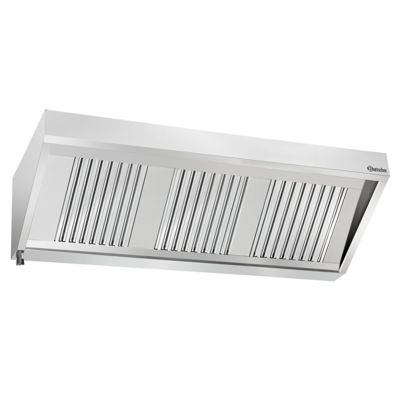 Wall-Mounted Hood with Motor and Lighting - L 1700 x D 700 mm - Bartscher