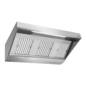 Wandhaube mit Motor und Beleuchtung - B 1700 x T 900 mm - Bartscher
