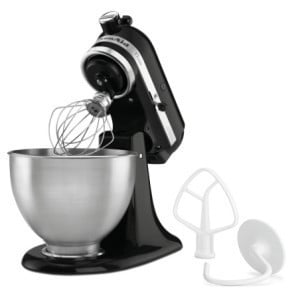 KitchenAid Schwarz Mixer - 4,28 L - Bartscher