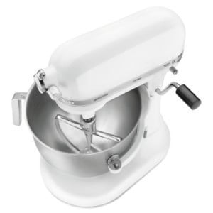 KitchenAid Weißer Mixer - 6,9 L - Bartscher