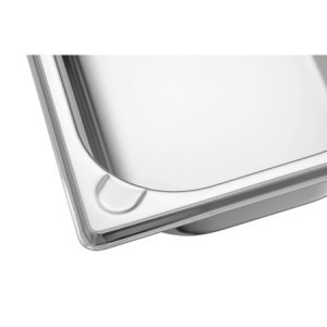 Bac Gastro GN 1/3 Basic Line - Profondeur 65 mm - 2,5 L - Bartscher
