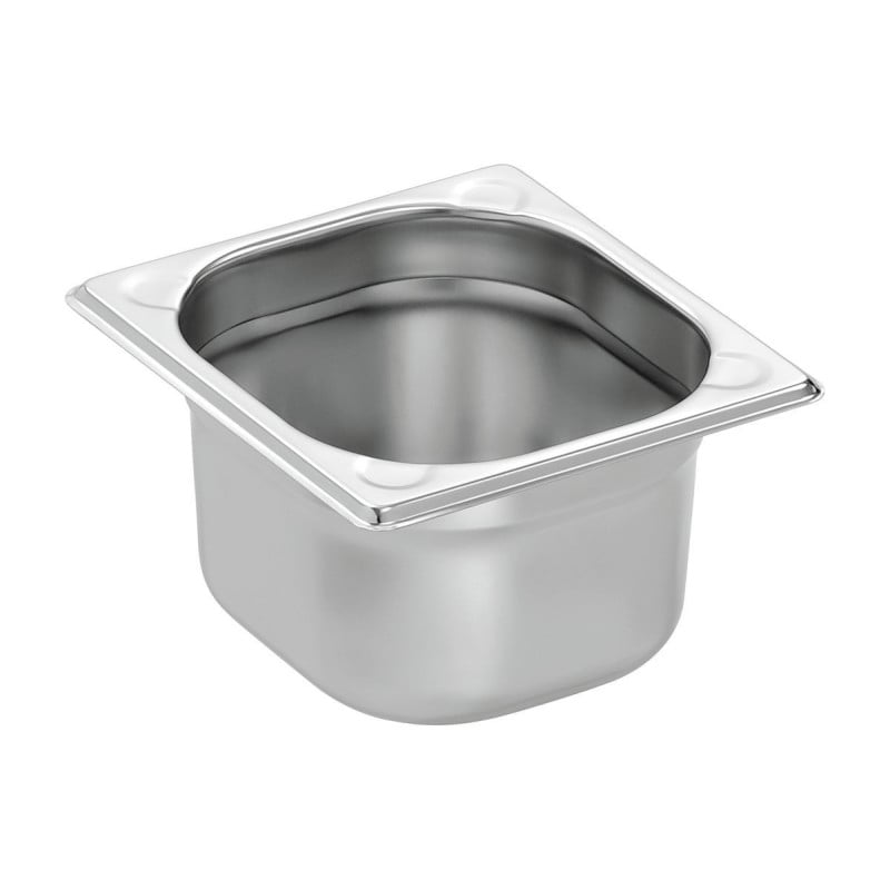 Bac Gastro GN 1/6 Basic Line - Profondeur 100 mm - 1,6 L - Bartscher Bac Gastro GN 1/6 Basic Line - Profondeur 100 mm - 1,6 L - Bartscher