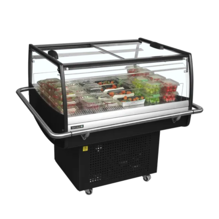 Kühlschrank mit Flachem Glasschiebedach - 105 L - TEFCOLD