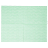 Chiffon Non Tissé Très Résistants Vert - Lot de 25