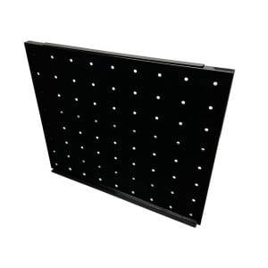 Grille Perforée Noire pour Vitrine à Boissons - CombiSteel