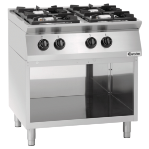 Gasherd mit 4 Brennern - Serie 700