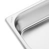 Edelstahlplatte GN 2/4 - 65 mm - Gastronoble