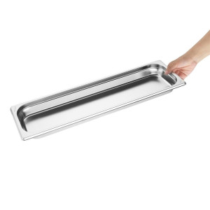 Edelstahlplatte GN 2/4 - 40 mm - Gastronoble
