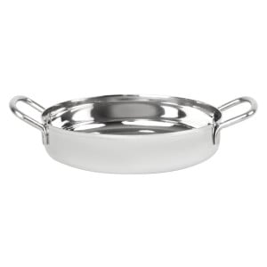Edelstahlplatte Tischpräsentation 150 mm - Gastronoble