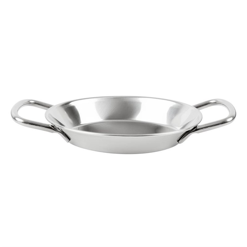 Mini Paella Dish in Stainless Steel 150mm - Gastronoble