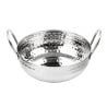Hammered Stainless Steel Kadai Dish Table Presentation 200 mm - Gastronoble