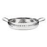 Hammered Stainless Steel Dish Table Presentation 125mm - Gastronoble