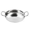 Hammered Stainless Steel Dish Table Presentation 125mm - Gastronoble