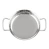 Hammered Stainless Steel Dish Table Presentation 125mm - Gastronoble